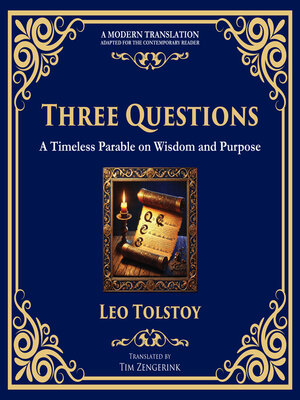 cover image of Three Questions